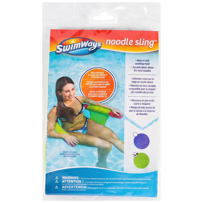 SwimWays Noodle Sling - Floating Pool Chair (Styles and Colors
