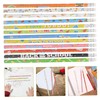 jojofuny 24Pcs Cartoon Birthday Pencils with Topper Erasers Elements Pencils