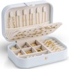 VLANDO Jewelry Box, Portable, Compact, Accessory Case, Cute, Travel Jewelry