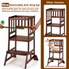 COSYLAND Toddler Standing Tower - Adjustable Height Toddler Kitchen Stool