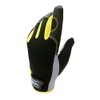 TREVENTO TVC-201 Micro Leather Gloves Black x Yellow LL