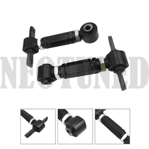 Rev9 BLACK ADJUSTABLE REAR CAMBER KIT SET ALIGNMENT FOR ACURA