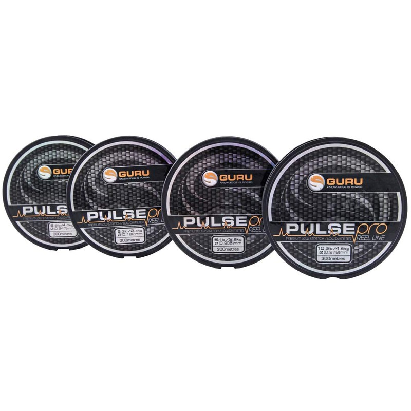 Guru Pulse Pro Reel Line: 10.2lb / 0.27mm