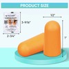 TICONN 200 Pairs Ear Plugs, 32dB Noise Reduction Earplugs for