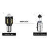 Par Foco Lupa Proyector Luz Bco Amarillo Moto Italika W150