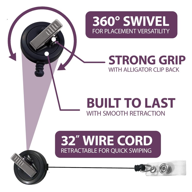 Nurses Save Lives Retractable Badge Reel