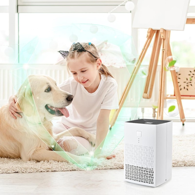 EXECCZO AM120 Air Purifier Replacement Filter, 3-In-1 Activated Carbon Filters