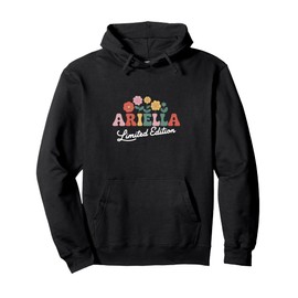 Ariella Limited Edition Flowers Custom Name Wife Grandma Pullover Hoodie