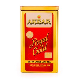 Akbar Royal Gold with Free Spoon - Big Leaf 250g