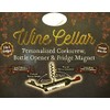 Bottle Opener/Corkscrew ~Stephen~ Corkscrew / Bottle Opener Fridge Magnet
