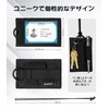 OneTigris ID Card Holder with Pen Holder, Neck Holder, Card