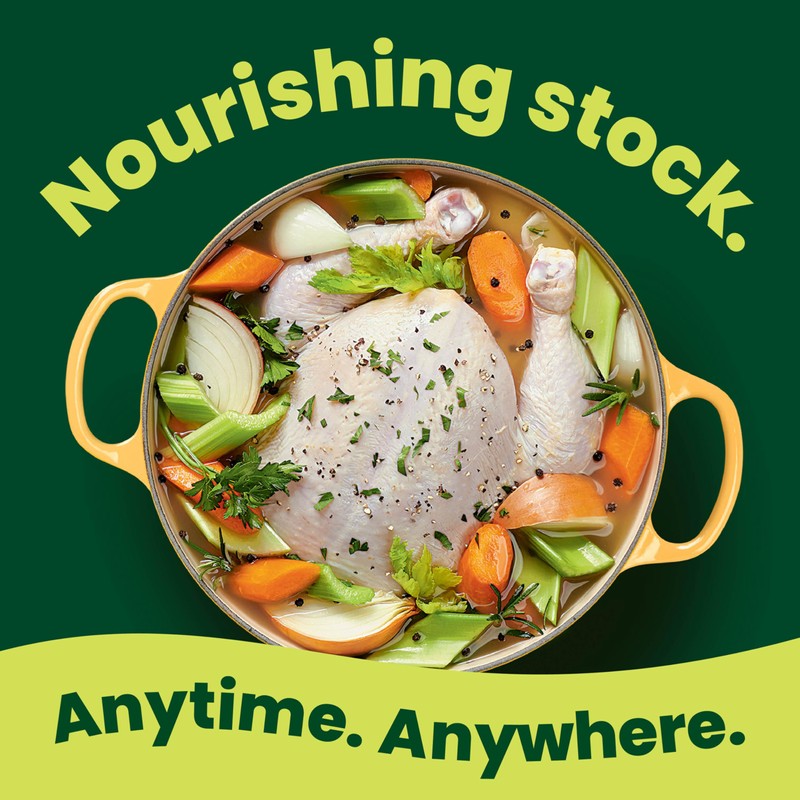 Pacific Foods Organic Unsalted Chicken Stock, 32 oz Carton