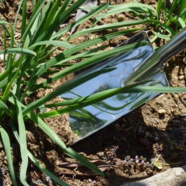 Garden Trowel Hand Shovel for Gardening, Mini Hand Trowel Garden Tool, Stainless Steel Gardening Hand Tools, Small Spade Shovel for Planting Transplanting Weeding Moving and Smoothing Digging (3)