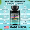 VITBOOST Elderberry Immune Support Supplement 8-in-1 Formula with Echinacea, Vitamin