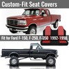 EDIETH Front Bench Seat Cover for Ford F150 F250 F350