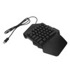 One Handed Gaming Keyboard RGB Backlight 35 Keys Ergonomic Portable