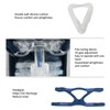 Breathing Machine Face Guard with Headgear Silicone Cushion Replacement Accessory