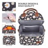 Hafmall Loncheras Termicas De Doble Capa Para Dama/mujeres Fiambrera