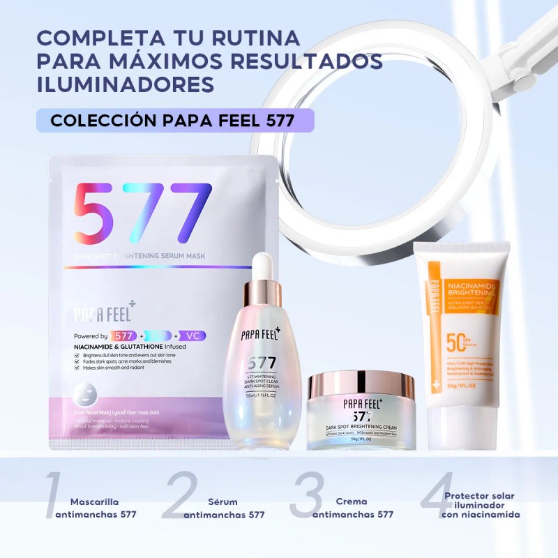 Papa Feel Serum Aclarante Antimanchas Niacinamide 50ml