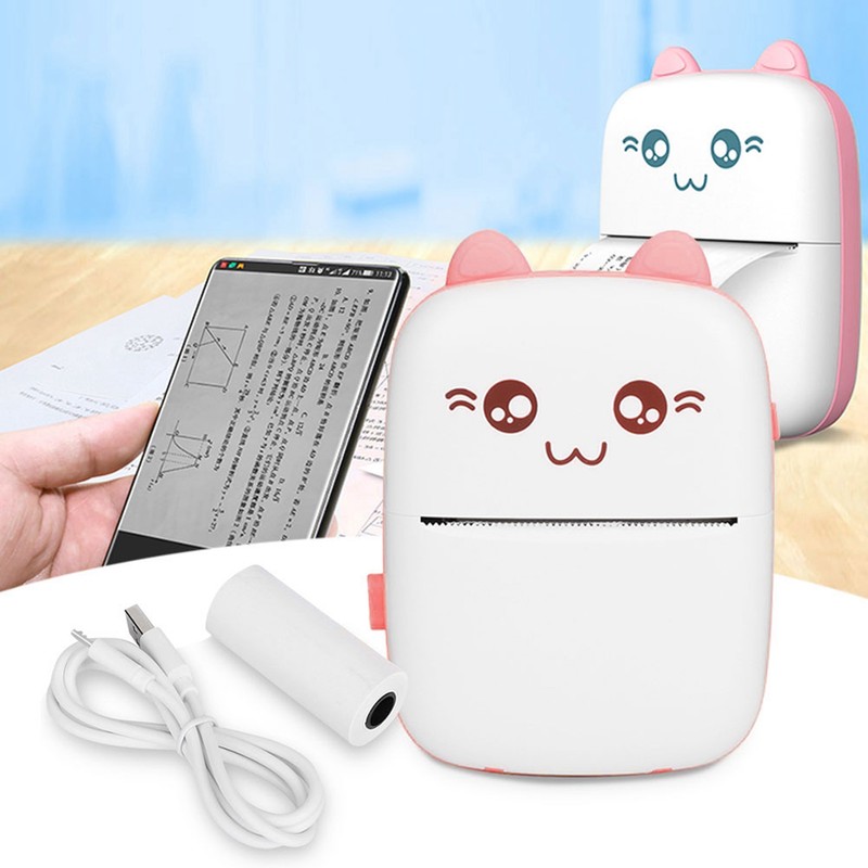 Mini Photo Printer for Bluetooth Wireless High Resolution Peripage Pocket