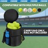 Tennis & Baseball Ball Bag,For Softball, Lacrosse, Pickle Ball, Golf