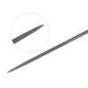 uxcell 5Pcs Second Cut Steel Round Needle File with Plastic