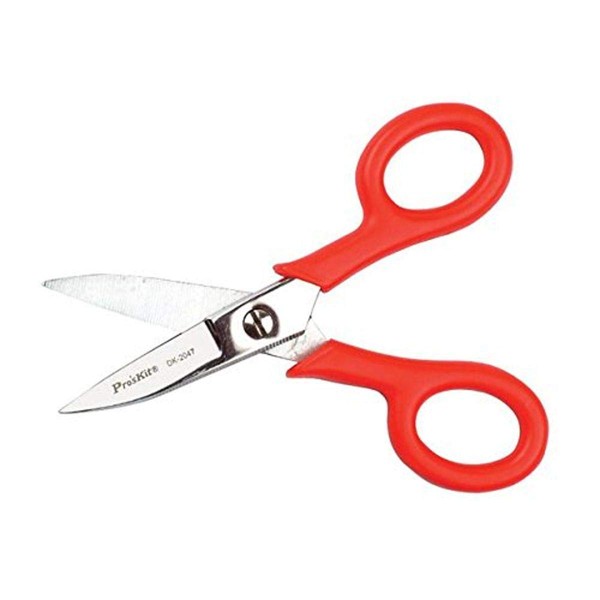 Pro'sKit 100-049 Electrician's Scissors - Insulated Handles, Multi, one Size