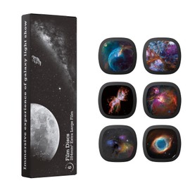 Ainael Galaxy Projector Disc - Ultra HD Projection Screen Compatible with Ainael Galaxy Projector and SKE-TKQ01 & BL-DQY02 (Pro Version), Set of 6 (Nebula A)