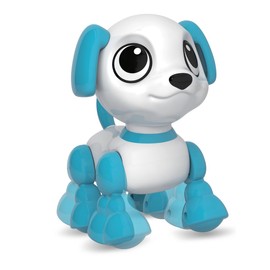Odyssey Toys Tiny Movers Pupper- Interactive Puppy Toy, Motion-Controlled Pet Toy, Ages 3+, Blue and White