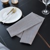 4 Piece 12 x 18 inch Soft Faux Linen Place
