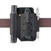 VIPERADE PJ15 Multitool Sheath for Belt, Leather Flashlight Holster, EDC