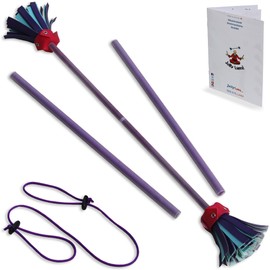 Jolly Lama! Purple Majestix Juggling Devil Sticks