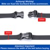 Your Day Mate Buckle for Webbings, Made of Hard Plastic,