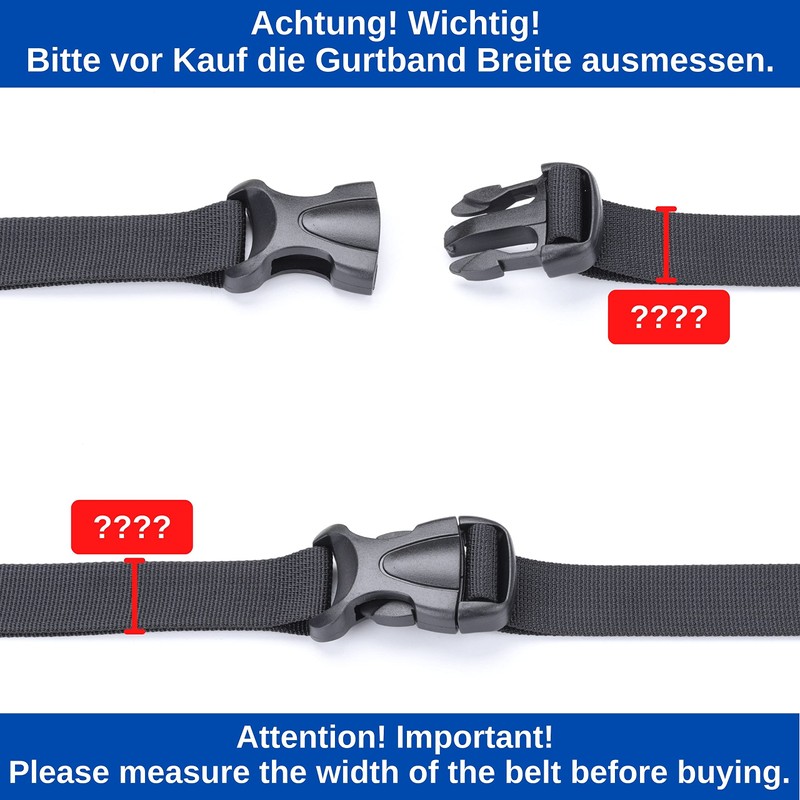 Your Day Mate Buckle for Webbings, Made of Hard Plastic,