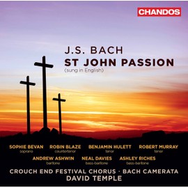 BACH:ST JOHN PASSION (SUNG IN ENGLISH)