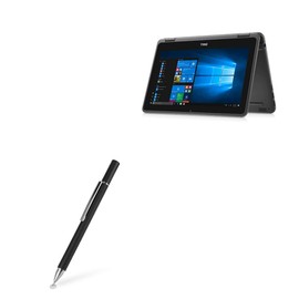 BoxWave Stylus Pen Compatible with Dell Latitude 3190 2-in-1 (11 in) - FineTouch Capacitive Stylus, Super Precise Stylus Pen for Dell Latitude 3190 2-in-1 (11 in) - Jet Black
