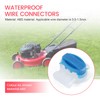 Yieidui 20Pcs Waterproof Wire Connector Crimp Gel Filling Robot Lawn