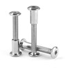 Jersvimc 10 Pair(20 Piece) M6x35mm Hex Drive Socket Cap Bolt