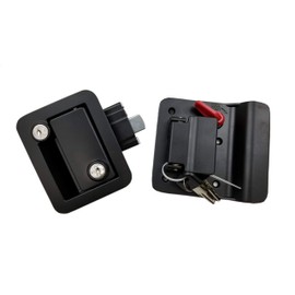 Travel Trailer Lock, Black