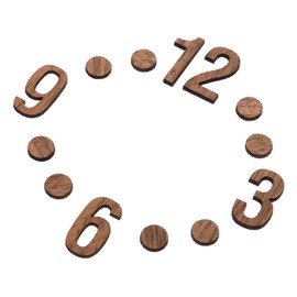 Operitacx 1 Set DIY Digital Clock Numbers Replacement Numerals for Wall Clocks for Home and Office Decor Durable and Smooth Design for Easy Repair and
