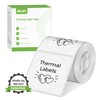 Thermal Labels for Nelko PM220 Label Maker, 1.18"x1.18" (30x30mm) Thermal