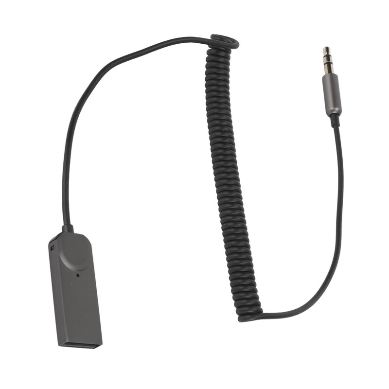 Bluetooth Aux Adapter Cable HiFi Stereo Support Hands Free Calls