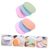Baluue Household Exfoliating Sponges 6 Pcs Facial Cleaning Pads Compact