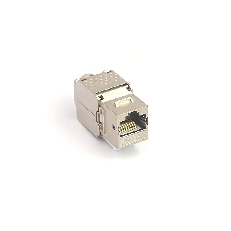 VCE Conectores RJ45 Módulo CAT6A para Cable de red CAT6A
