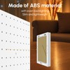 4x6 Inch LED Light Up Photo Frame for Pegboard, Glowing