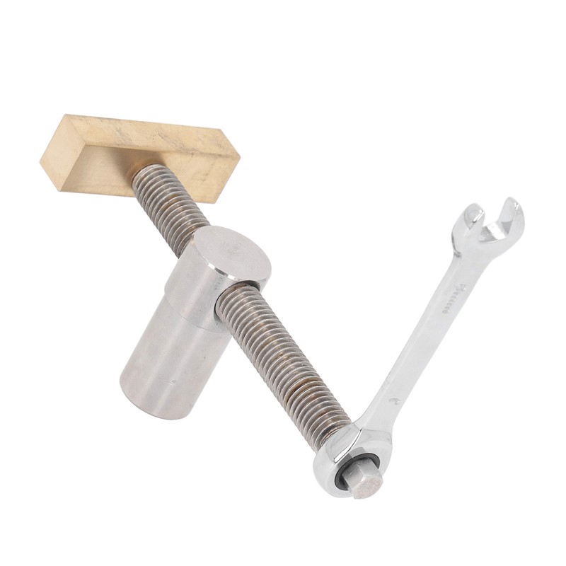 2Pcs Woodworking Desktop Clip Adjustable Workbench Fast Fixed Clamp Brass