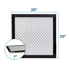 Filtrete 20x20x1 AC Furnace Air Filter, MERV 14, MPR 2500, High Performance Premium Allergen, Ultrafine Particles, Bacteria & Virus Filter, CERTIFIED Asthma & Allergy Friendly, 4-Pack
