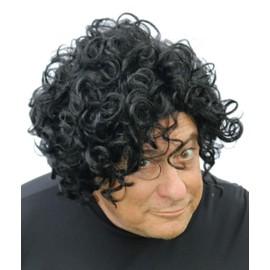 Prince Wig Stern Franknfurter Howard Black Curly Costume Wig