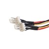 cablepelado Alimentacion Cable Fan 3Pin/H - 2 x 3pin/M 0.25