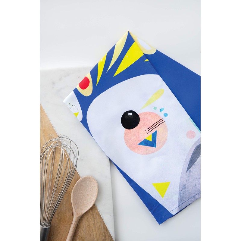 Maxwell & Williams Pete Cromer GX0026 Bird Tea Towel Budgie